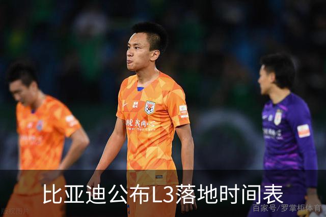 比亚迪公布L3落地时间表
