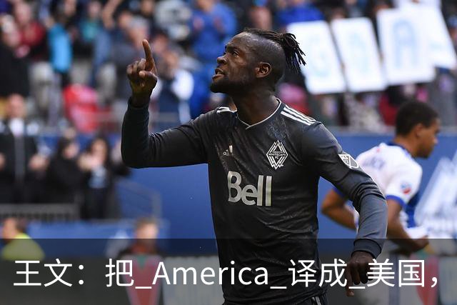 王文：把 America 译成 "美国"，从一开始我们就输了话语权